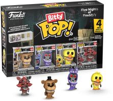 Bitty Pop!Withered Freddy,Bonnie,Chica & Foxy-Five Night At Freddy's Σετ 4Τμχ (114004)