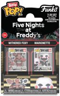 Bitty Pop!Withered Foxy & Marionette-Five Night At Freddy's Σετ 2Τμχ (114709)