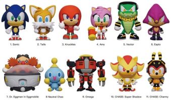 Monogram Sonic S3 Φιγούρα Μπρελόκ Φακελάκι-1Τμχ (108912)