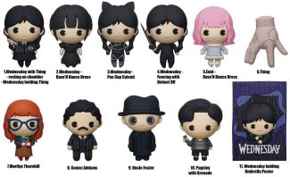 Monogram Wednesday S2 Φιγούρα Μπρελόκ Φακελάκι-11 Σχέδια-1Τμχ  (109198)