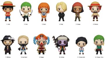 Monogram One Piece S1 Φιγούρα Μπρελόκ Φακελάκι-11 Σχέδια-1Τμχ (109200)