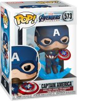 POP!#573 Captain America With Broken Shield & Mjolnir-Marvel Avengers Endgame (051668)