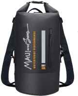 Maui Σακίδιο Στεγανό Παραλίας 30lt Μαύρο (2703)