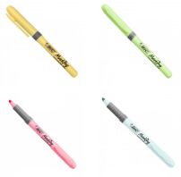 Bic B.Υπογραμμιστής Brite Liner Παστέλ-4 Σχέδια-1 Τμχ (504819)