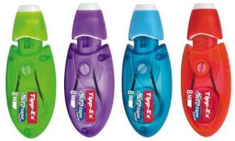 Bic B.Διορθωτική Ταινία Tipp-Ex Micro Tape Twist-4 Σχέδια-1Τμχ (8706151)