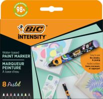 Bic Μαρκαδόροι Intesity Paint Pastel-8 Τμχ (527429)