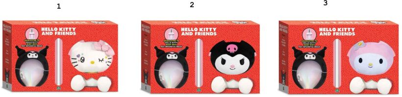 Λαμπάδα Kuromi-3 Σχέδια (ΗΚΤΑ00001Α)