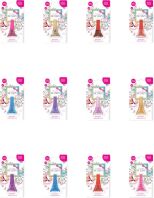 Lukky Βερνίκι Νυχιών-12 Σχέδια-1 Τμχ (LUK00000)