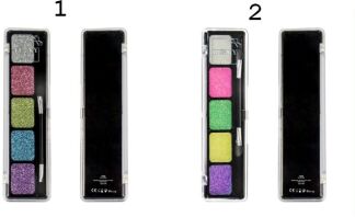 Lukky Σκιές Με Γκλίτερ-2 Σχέδια-1Τμχ (LUK02000)