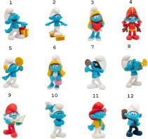 Στρουμφάκια Φιγούρες 5.5cm-12 Σχέδια (PUF44000)