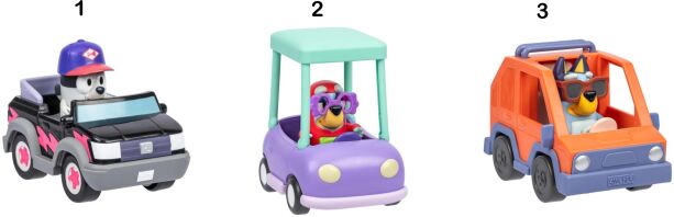 Bluey Όχημα Basic S13-3 Σχέδια (BLYA7000)