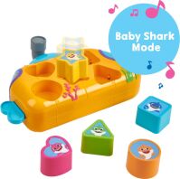 Baby Shark Μουσικό Υποβρύχιο Με Σχήματα (BAH11000)