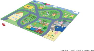 Peppa Pig Megamat Χαλάκι Original Αφρώδες Με Όχημα Peppa (PP022000)