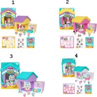 Little Live Pets Mama Surprise Families Σπιτάκια Με Σκυλάκια-4 Σχέδια (LP306000)