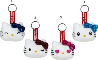 Hello Kitty Λούτρινο Μπρελόκ 7cm-4 Σχέδια (760023891)