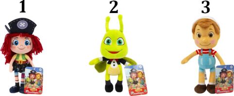 Πινόκιο Λούτρινο 25cm-3 Σχέδια (PNH09000)