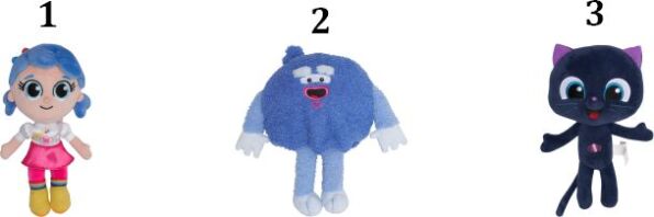 True & The Rainbow Kingdom Λούτρινο Με Ήχους 23cm-3 Σχέδια (TRK03000)