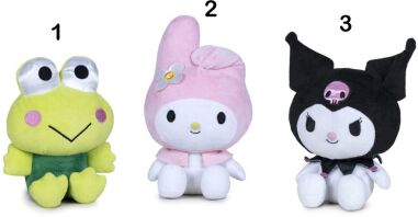 Hello Kitty Λούτρινο 22cm-3 Σχέδια (HKTD6000)