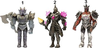 Gormiti Φιγούρα Villain 27cm & Αξεσουάρ Μάχης-3 Σχέδια (GRV09401)