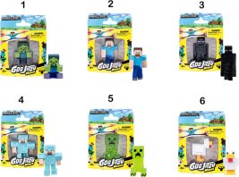 Goo Jit Zu Minecraft Mini's-6 Σχέδια (GJT71000)