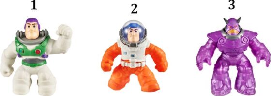 Goo Jit Zu Buzz Lightyear Φιγούρες-3 Σχέδια (GJT28000)