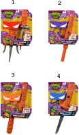 TMNT Movie Role Play Αξεσουάρ Μάχης-4 Σχέδια (TU806000)