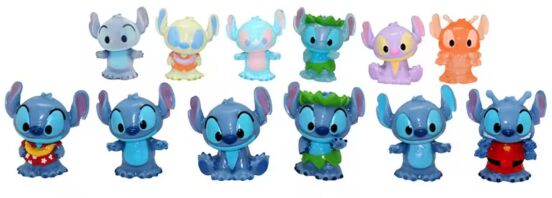 Stitch Φιγούρες Ooshies 5cm-12 Σχέδια-1Τμχ (HH001000)