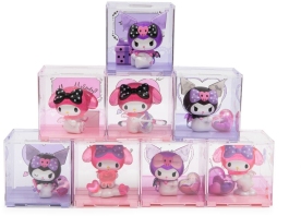 Hello Kitty Mini Box Kuromi & My Melody 6.5cm-8 Σχέδια-1Τμχ (HKT37100)