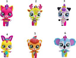 Bubiloons Φιγούρες Confetti W1-6 Σχέδια (BUN00000)