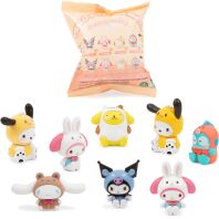 Hello Kitty Φιγούρα Cross Dressing 4cm-12 Σχέδια-1Τμχ (HKT46000)