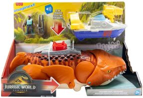 Fisher Price Imaginext-Jurassic World Rebirth Το Κυνήγι Του Μοσόσαυρου (JFR23)