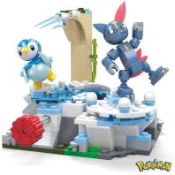 F.P. Mega Bloks Pokemon-Piplup & Sneasel Στο Χιόνι (HKT20)