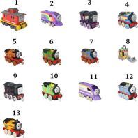 Fisher Price Thomas Τρενάκια-13 Σχέδια (HFX89)