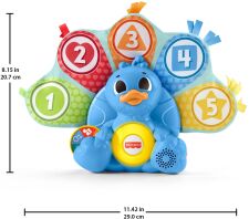 Fisher Price Linkimals Παγώνι Το Χρωματιστούλι (HNN84)