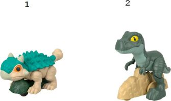 Fisher Price Imaginext-Jurassic World Rebirth Φιγούρες-2 Σχέδια (JDK79)