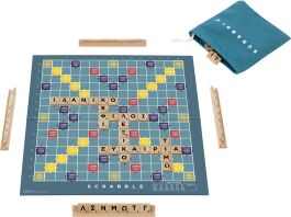 Scrabble Με Ξύλινα Γράμματα (JLJ58)
