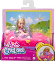 Barbie Chelsea & Αυτοκίνητο (HXN05)
