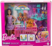 Barbie Δωμάτιο Με Δίδυμα Μωράκια (HXM99)
