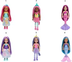 Barbie Chelsea Παραμυθένιος Κόσμος-6 Σχέδια (JKH54)