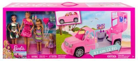 Barbie Σετ SUV & Κούκλες (GFF58)