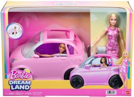 Barbie Σετ 2 Dolls & Ηλεκτρικό Αυτοκίνητο (JLX43)