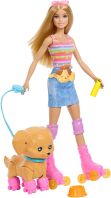 Barbie Roller Skates Με Σκυλάκι (JMJ44)