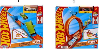 Hot Wheels Πίστες Για Κόλπα-2 Σχέδια (JHK76)