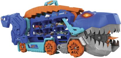 Hot Wheels Νταλίκα-Πίστα Δεινόσαυρος (HNG50)