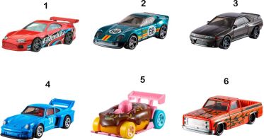 Hot Wheels Αυτοκινητάκια XL-6 Σχέδια (JKL02)