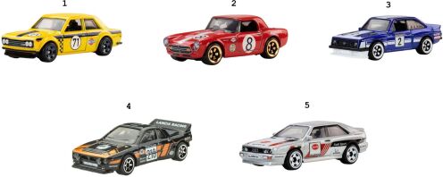 Hot Wheels Αυτοκινητάκια-Αυτοκινητοβιομηχανίες International Rally-5 Σχέδια (JLT21)