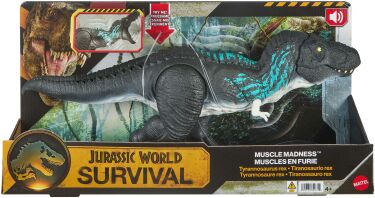 Jurassic World T-Rex Με Διόγκωση Μυών (JKG92)