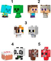 Minecraft Φιγούρες Flippin-5 Σχέδια (HTL43)