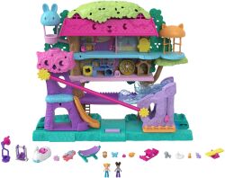 Polly Pocket Pollyville-Δεντρόσπιτο Pet Adventure (HHJ06)