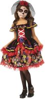 Rubie's Catrina Deluxe Στολή Medium No 5-7 (700895-M)